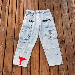 Men's Straight Jeans - Gray